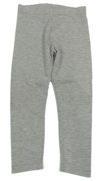 Šedé melírované legíny George