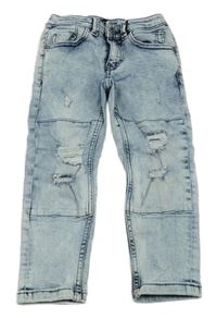 Světlemodré rifle s prošoupáním Reserved