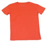 Neonově oranžové sportovní funkční tričko Endurance