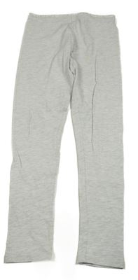 Světlešedé melírované legíny L&D