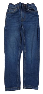 Tmavomodré skinny rifle Next