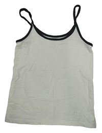 Smetanový crop top H&M