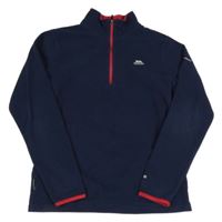 Tmavomodrá fleecová funkční mikina s logem Trespass