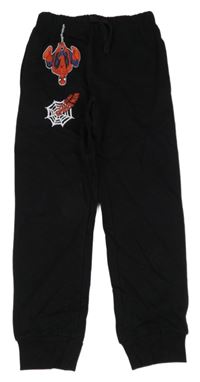 Černé tepláky se Spidermanem Marvel