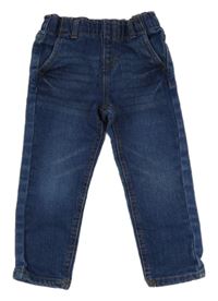 Tmavomodré skinny rifle Lily & Dan