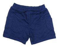 Tmavomodré teplákové kraťasy dunnes