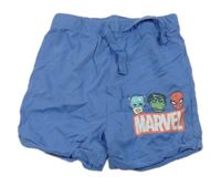 Modré kraťasy s Marvel Primark