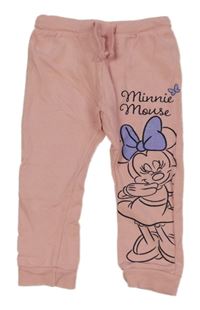 Světlerůžové tepláky s Minnie Sinsay