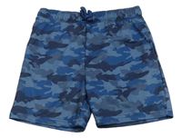 Modré army sportovní kraťasy zn. M&Co.