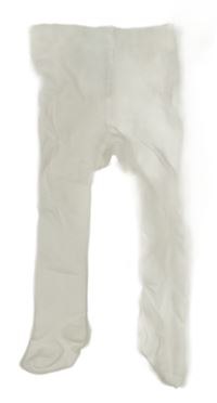 Bílé punčocháče H&M