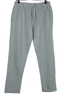 Pánské šedé tepláky M&S vel. 36