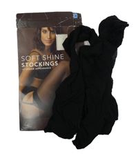 Nové - Dámské černé punčochy 