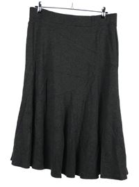 Dámská tmavošedá midi sukně M&S