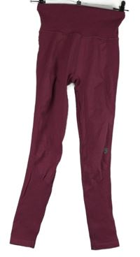Dámské vínové sportovní funkční legíny Oceans Apart 