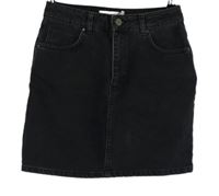 Dámská černá riflová sukně Asos 