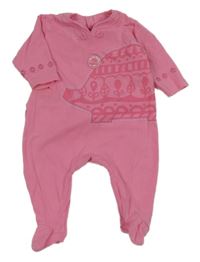 Růžový overal s obrázkemSucre d´Orge