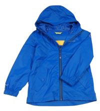 Safírová šusťáková funkční bunda s potiskem a kapucí Regatta