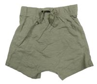 Khaki bavlněné kraťasy George