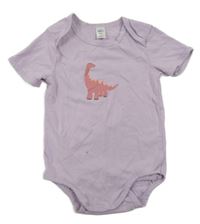 Fialové body s dinosaurem Topomini