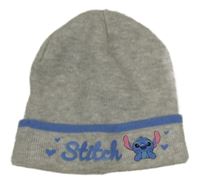 Šedá čepice se Stitchem Primark