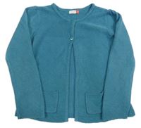 Modrý lehký propínací svetr John Lewis