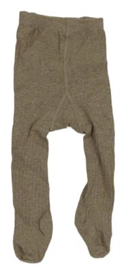 Hnědé punčocháče H&M