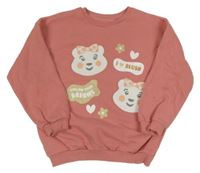 Růžová mikina s Blush George