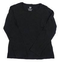 Černé triko H&M