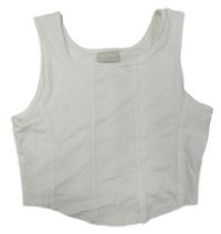 Nové - Bílý crop top Matalan