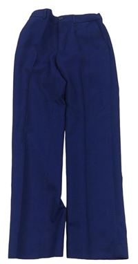 Námořnicky modré společenské kalhoty Matalan