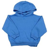 Modrá mikina s klokankou a kapucí Primark
