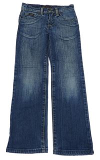 Tmavomodré rifle s kamínky Walter