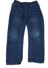 Tmavomodré teplákové rifle St. Bernard