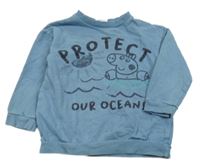 Modrá mikina s Tomíkem George 