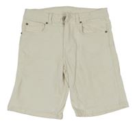 Bílé riflové kraťasy Zara