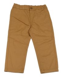 Béžové plátěné kalhoty Matalan