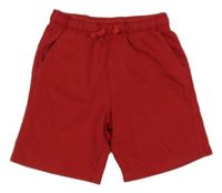 Červené teplákové kraťasy George