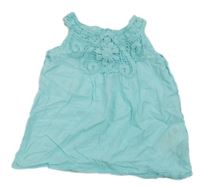 Světlemodrý top s krajkou H&M