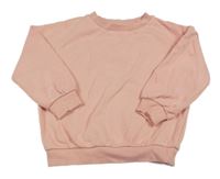 Broskvová oversize mikina F&F