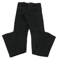 Černé třpytivé skinny rifle ZEEMAN