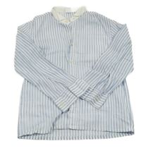 Modro-bílá pruhovaná košile