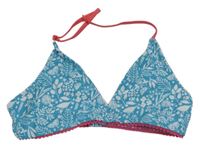 Modro-tmavorůžovo-jahodová plavková lambáda s větvičkami a citrusy Pepperts!