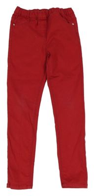 Červené riflové džegíny Matalan