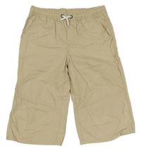 Světlebéžové plátěné kraťasy Y.F.K.