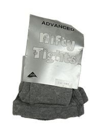 Nové - Šedé melírované punčocháče