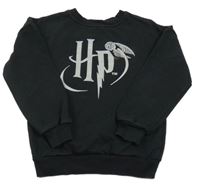 Černá mikina s potiskem - Harry Potter George