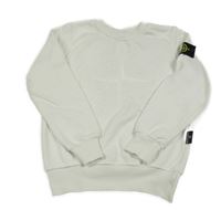 Bílá mikina s výšivkou Stone Island