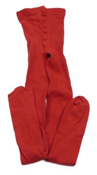 Červené punčocháče H&M