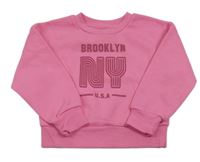 Růžová mikina s nápisem Primark