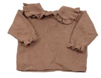 Starorůžový svetr s límečkem H&M